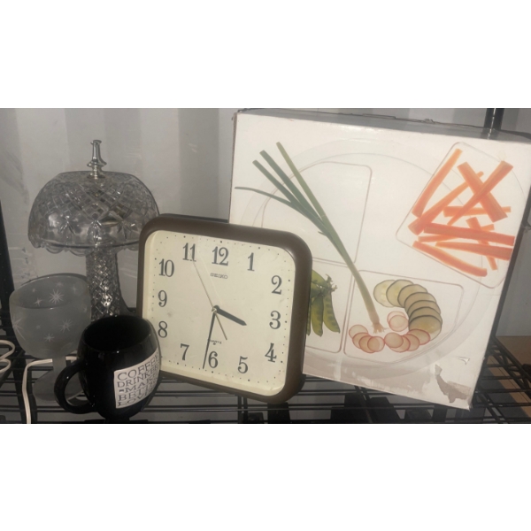 Miscellaneous Home Collection #2 - Serving Tray, Clock, Lamp and More 