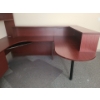 Image 3 : Executive Desk "U" Shape w/ File Storage Drawer, Upper Cabinets and Counter Ledge 96 W, 64 D, 65T