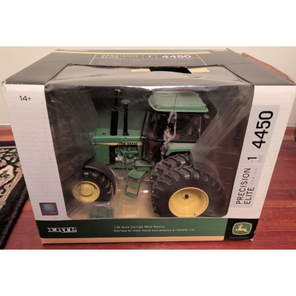 New John Deere 4450 Tractor From Elite Series By ERTL - 1/16 Scale Diecast Model
