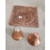 Image 2 : Copper Decor: Hot plate 7 X 7, Oil Can 9 T, Watering Can, Sifter and More!