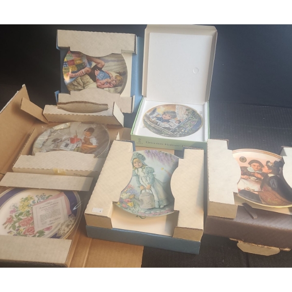 Collection of Plates Including: "Royal Wedding Bouquet"