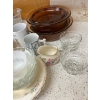 Image 2 : Kitchen treasures Plastic veggie holders onion, pepper, lemon tomato ceramic baking dishes & More