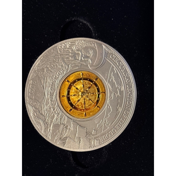 2021 $5 Circumnavigation of the World: Ferdinand Magellan - Pure Silver Coin