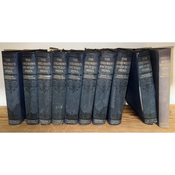 Vintage Hardcover Books - The Children's Encyclopedia 