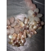 Image 8 : Stunning Handmade Rose Quartz and Mother of Pearl Floral Necklace with Matching Earrings