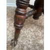 Image 4 : Antique Clawfoot Adjustable Piano Seat w/retro Phone & Lamp 