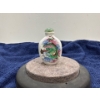 Image 2 : Hand Painted Dragon Snuff Bottle with Spoon 2.5H