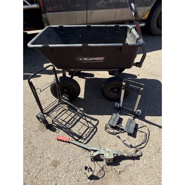 Gorilla cart, small carts, winch