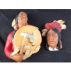 Image 1 : Bossons Chalk Ware- Indigenous Faces 