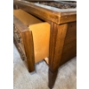 Image 4 : Mid Century Spanish Style Carved Wood End Table 18x21x16