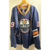 Image 1 : Edmonton Oilers Elite Sportswear #09 NHL Jersey  (Size Large)