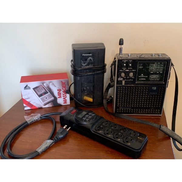 Panasonic BQ-4C Public Service Band w/ Mini Massager & More
