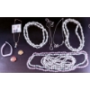 Image 1 : Jewelry Lot Including Necklaces, Earrings, and Brooches