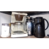 Image 5 : Rival Crock-Pot, Proctor-Silex Waffle Iron, And Vintage Coffee Pot & Cream Containersw/ Coffee Bean 