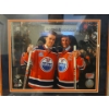 Image 5 : 'Closing of the Rexall Place' Gretzky/McDavid - Framed Hockey Print (19x36) 