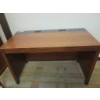 Image 1 : Wooden Desk with Cable Management Cutouts