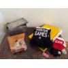 Image 1 : New Olympic Scarf & Gloves Set w/ Musical Instrument & Metal Box 