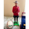 Image 3 : a vintage Tonka pressed steel toy truck, vintage plastic figurine of a Royal Canadian Mounted Police