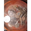 Image 2 : Vintage Coin & Key Collection w/ Swiss Army Multi Tools Pocket Knives & More
