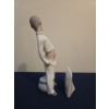 Image 4 : LLADRO Porcelain Nao Boy w/ Chamber Pot 4W, 3D, 9.5T & LLADRO Porcelain Plaque 4W, 1D, 3T 
