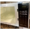 Image 2 : Samsung Microwave 'The Genius'  Mo.NNR77S5 Stainless Steel Exterior 22L
