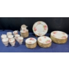 Image 1 : Royal Albert "American Beauty" China Set, 10 Full Place Settings with Extras