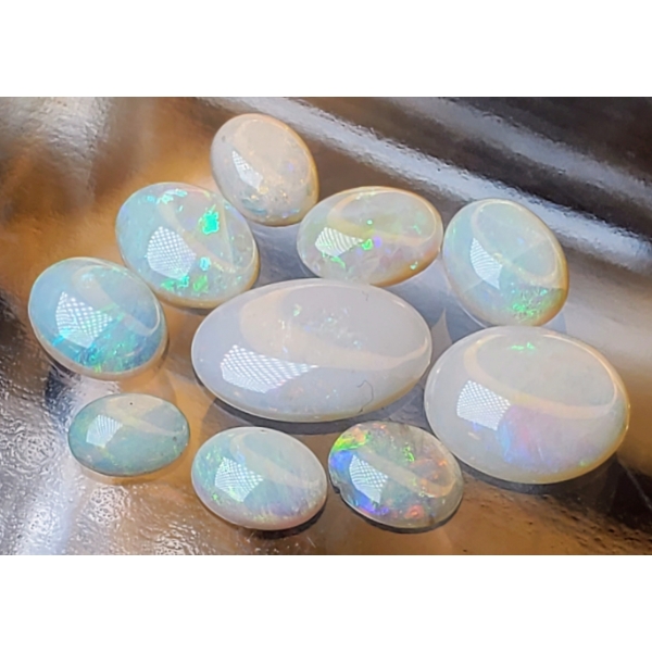 Opal Set (10.85 ct total, assorted sizes)