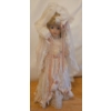 Image 2 : Porcelain Dressed Up Spring Dolls - Tallest is 19T 