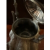 Image 7 : Vintage Britannia Metal Teapot Kettle on Stand w/ Burner - 17T 