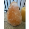 Image 5 : Large Himalayan Salt Light (12in Tall) w/ Trio of Large Candles 