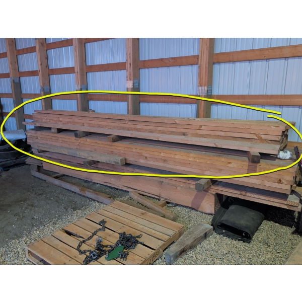 Lumber Shop - 34 - 2"x 6" Lumber - Length 16 feet 3 Inches 