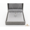 Image 3 : Diamond Cross Pendant In 10K White Gold 1.20G