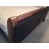 Image 4 : Somerton Bedframe 80 w, 49.5 h, 99 d, Mattress/ Boxspring and Bedding Included