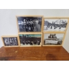 Image 1 : Framed Antique Photographs Featuring Hockey Teams and Scenes