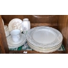 Image 2 : Narumi Fine China Serving Set For 8 Made in Japan w/ Assorted Japanese Glassware
