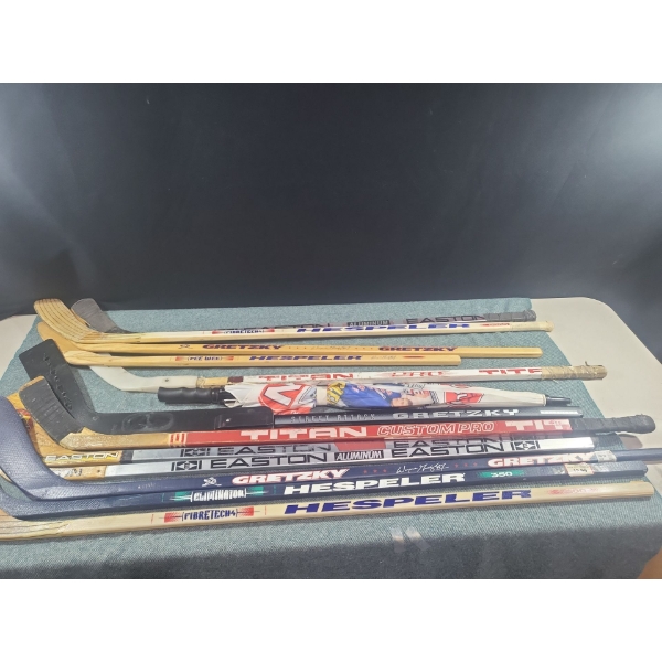 Antique Hockey Sticks 