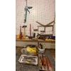 Image 4 : Everything You See Here Minus The Peg Board - Assorted Hand Tools & More 