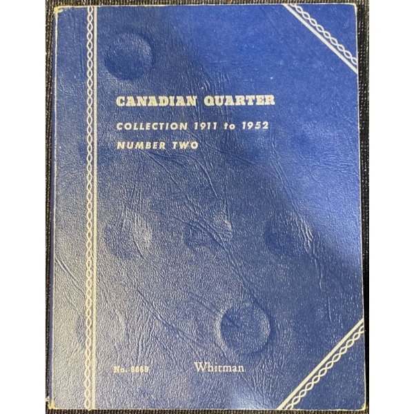Canadian Silver Quarters Collection