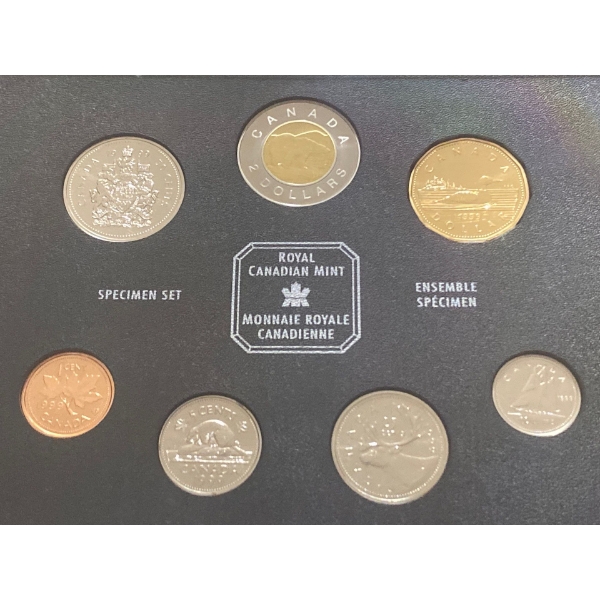 1999 Canadian Specimen Set