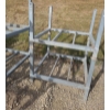 Image 4 : Nine Scaffolding Racks Total, Two w/ Wood Box 45 W, 45 D, 59 T (Stack Height)