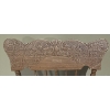 Image 2 : Antique Oak Pressed Back Rocking Chair (Child Size) 26"Tall