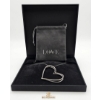 Image 3 : The Kindred Heart From Vera Wang Love Diamond Tilted Pendant 925 Sterling Silver ( 14.36G )