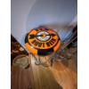 Image 2 : A&W vintage style tall round table with two stools .