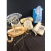 Image 1 : Vintage Touchtone Keypad and Rotary Dial Phones, Direct Line Blue Phone