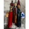 Image 4 : Wooden Figurines, Painting, and Assorted Marbles