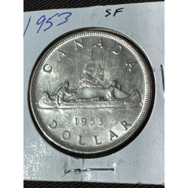 Canada 1953 Dollar Coin