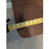 Image 3 : Oak End Table w/ Magic Mixies Crystal Ball & Flute 
