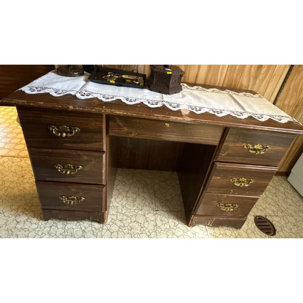 Vintage Desk (Contents NOT Included) - 47W, 20D, 30T 
