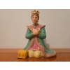 Image 1 : Royal Doulton 'Holiday Traditions' Nativity Wise Man Figurine w/  22k Gold Coating - 7T