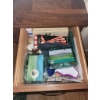 Image 5 : Wooden Sewing Desk with Storage Drawers and Organizer